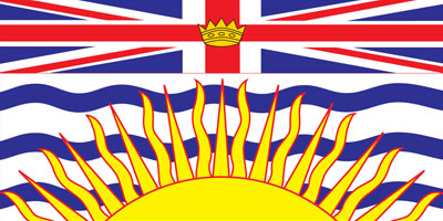 British Columbia Flag British Columbia Flag