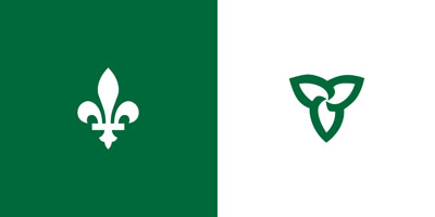 Ontario Franco Flag Ontario Franco Flag